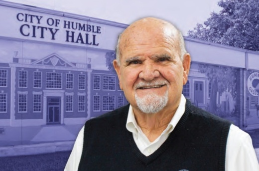 Merle Aaron, who has served as the 14th mayor of Humble since 2015, will retire in May. 
(Kelly Schafler/Community Impact Newspaper)
