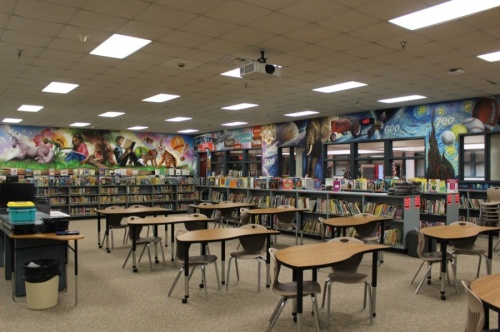 Staff at Katy Elementary School said the library was not designed to meet modern demands. (Morgan Theophil/Community Impact Newspaper)