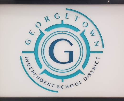 David Biesheuvel, GISD executive director of construction and development, gave the school board an update on the projects March 23. (Ali Linan/Community Impact Newspaper)