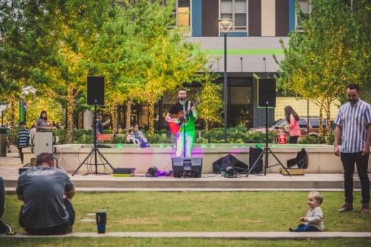 Live music returns to CityLine Plaza in Richardson on April 2. (Courtesy CityLine)