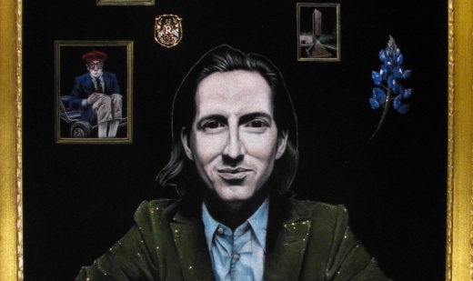 The new Voodoo Doughnut includes "a special velvet painting created just for the neighborhood" that depicts film director Wes Anderson, a Houston native.. (Courtesy Voodoo Doughnut)