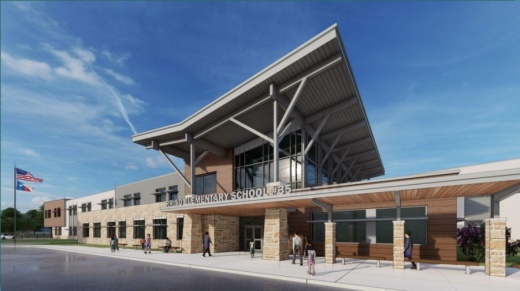 Elementary School No. 35 will open in the fall at 1500 Ty Cobb Place, Round Rock. (Rendering courtesy Round Rock ISD)