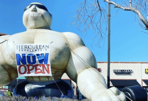 Herculean Supplements opened in January in Plano. (Courtesy Herculean Supplements)