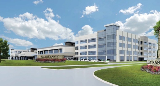 The Signorelli Co. broke ground on its roughly 200-acre Valley Ranch Medical District in September. (Rendering courtesy the Signorelli Co.)