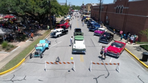 The Art Walk & Motor Madness festival, held April 10 in downtown Richmond, is just one of many events in the Sugar Land and Missouri City area this month. (Courtesy city of Richmond)