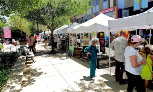 May 08: See fine arts at Market Street. (Courtesy Market Street)