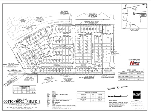 Phase 2 is located north of Carl Stern Drive and has 22.73 acres of land. (Courtesy city of Hutto)