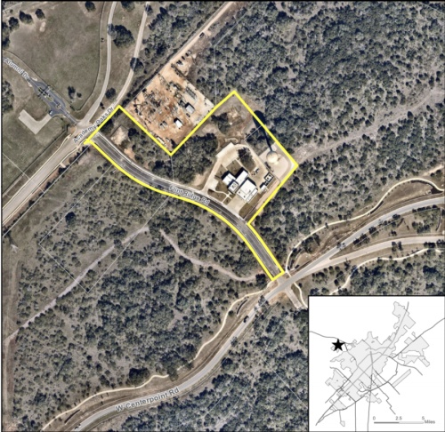 The annexation and zoning would include San Marcos Fire Station No. 2 and an empty lot adjacent to it near the La Cima development. (Courtesy city of San Marcos)