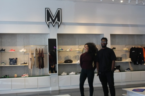 Owners Shae (left) and King (right) Magik moved their shop to the Hill Country Galleria in Novemeber 2020. (Amy Rae Dadamo/Community Impact Newspaper)