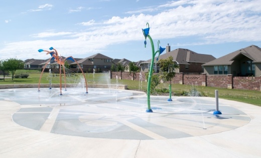 The splash pads at San Jose Park, Downtown Georgetown, Rabbit Hill and Garey Park are now open. (Courtesy Georgetown Parks & Recreation)