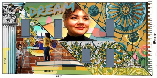 The Georgetown Arts and Cultural Board has scheduled two new murals to be installed this spring. (Courtesy The Georgetown Arts & Cultural Board)