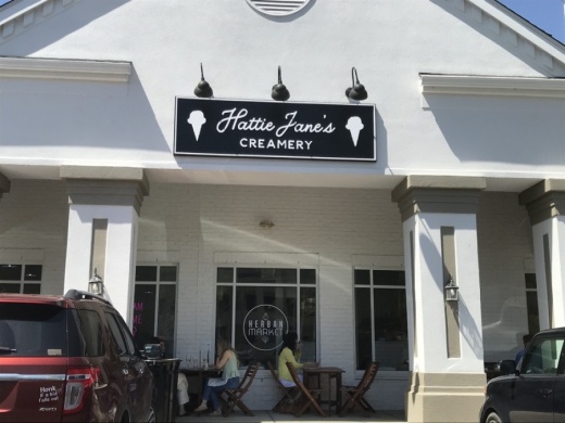 Hattie Jane's Creamery is now open in Franklin. (Wendy Sturges/Community Impact Newspaper)