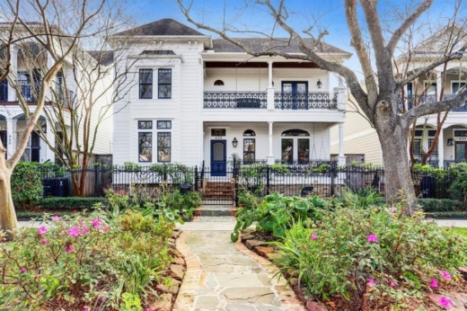 Homes priced above $750,000, such as this one in the Heights, saw a surge in sales in March, with almost twice as many properties sold. (Courtesy Houston Association of Realtors)
