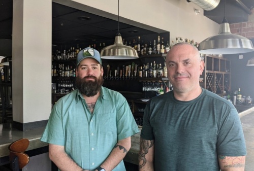 Chad Niland and Jason Sublett operate the restaurant, which has been open since 2016. (Lauren Canterberry/Community Impact Newspaper)
