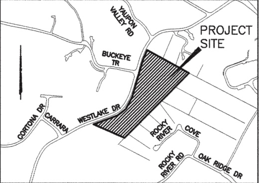 West Lake Hills City Council denied a request to subdivide a property on Westlake Drive into eight lots. (Courtesy West Lake Hills City Council)