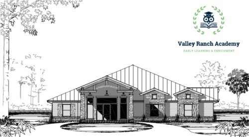 Valley Ranch Academy will open this fall. (Illustration courtesy The Signorelli Co.) 