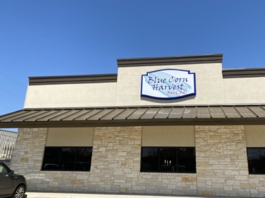 Blue Corn Harvest Leander is located at 11840 Hero Way W., Bldg. A, Leander. (Taylor Girtman/Community Impact Newspaper)