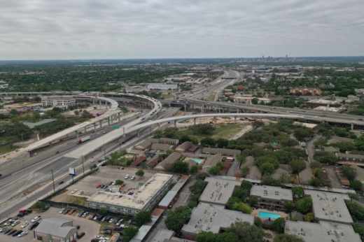 I-35 at US 183 flyovers