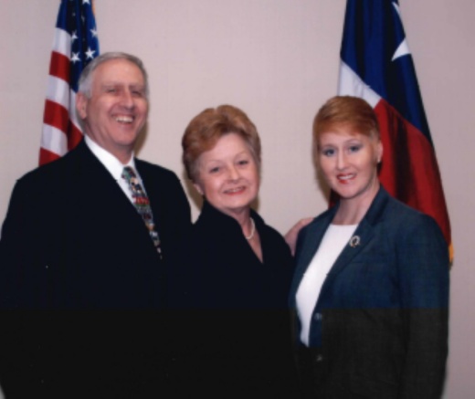 Senior partner Michell Bradie (right) said she is a third-generation attorney who started the firm with her parents, Anna Bradie (center) and the late Peter Bradie (left). (Courtesy Michell Bradie)