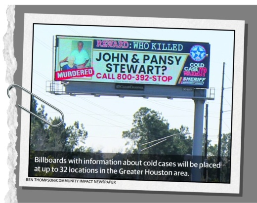Billboards will be placed at up to 32 locations in the Greater Houston area as part of the Montgomery County effort. (Ben Thompson/Community Impact Newspaper)