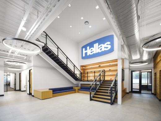 Hellas headquarters interior