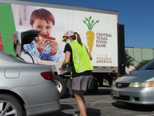 The Central Texas Food Bank is one of more than 40 South Austin nonprofits serving the local community and offering volunteer opportunities. (Nicholas Cicale/Community Impact Newspaper)