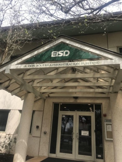 Eanes ISD trustees reviewed a proposed new mission statement during an April 27 board meeting. (Amy Rae Dadamo/Community Impact Newspaper)