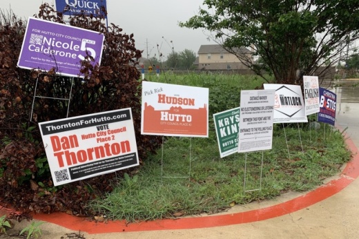 Final unofficial results are in for the Hutto May 1 election. (Megan Cardona/Community Impact Newspaper)