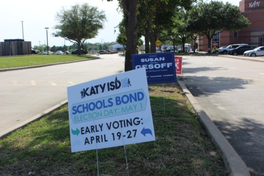 The majority of Katy ISD voters who cast their ballots in the May 1 election voted in favor of a $676.23 million bond package. (Morgan Theophil/Community Impact Newspaper)