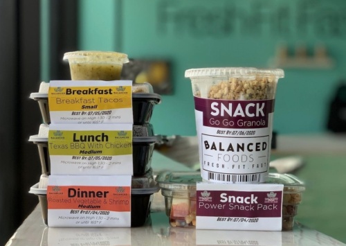 Balanced Foods serves a variety of fresh and fast grab-and-go meals. (Courtesy Balanced Foods)
