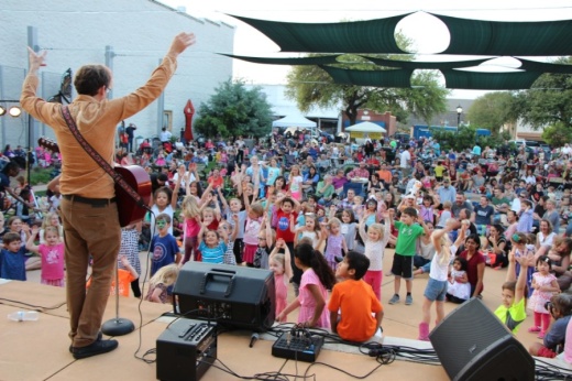 On weekends in May, families are invited to attend this free outdoor music series with food vendors on-site at Prete Main Street Plaza, 221 E. Main St., Round Rock. (Courtesy city of Round Rock)