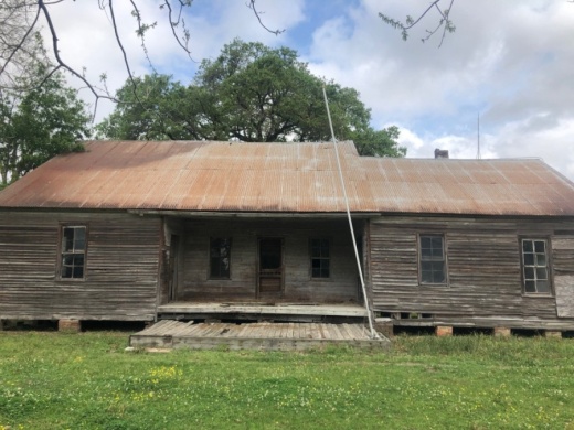 Originally built in the early 1840s, the Martin Frank House is the oldest standing structure still in the Klein community, and is one of only two houses still sitting on its original foundation. (Courtesy Klein Historical Foundation)