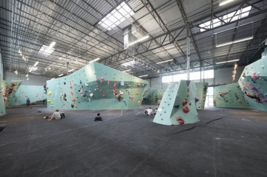 Austin Bouldering Project currently operates a gym on Springdale Road in Austin. (Courtesy Austin Bouldering Project)