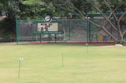 Butler Park Pitch & Putt reopened to the public in April. (Ben Thompson/Community Impact Newspaper)