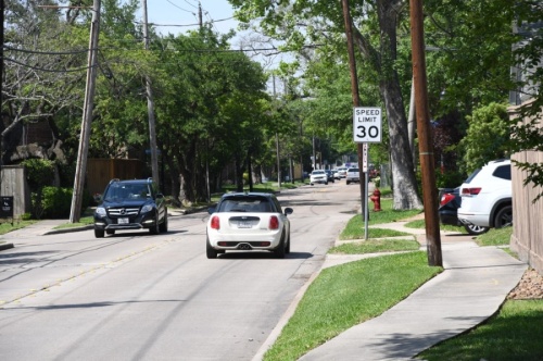 West University Place City Council has officially approved an ordinance that lowers the citywide speed limit. (Hunter Marrow/Community Impact Newspaper)