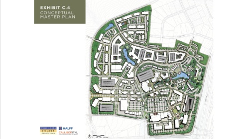 Council approved a zoning map amendment that would allow for additional flexibility in design to accommodate for new H-E-B at Wolf Lakes Village. (Courtesy City of Georgetown)