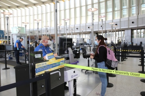 COVID-19 precautions such as a masking requirement remain in place at Austin-Bergstrom International Airport. (Courtesy Austin-Bergstrom International Airport)