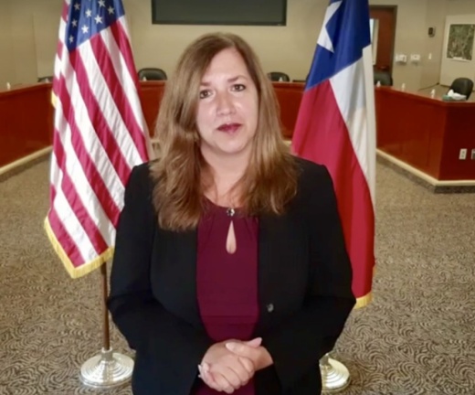 Outgoing Mayor Sandy Cox May 13 gave her final video address to the citizens of Lakeway. (Courtesy City of Lakeway)