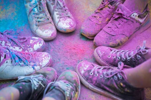 San Jacinto College hosts its inaugural Welcome to the Block 5K Color Run on June 6. (Courtesy San Jacinto College)