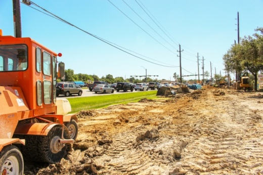 One of two projects from the Texas Department of Transportation to expand FM 1960 has started. (Kelly Schafler/Community Impact Newspaper)