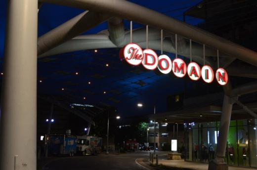The Domain stock image