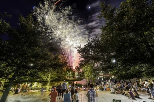 Memorial Day weekend in The Woodlands includes fireworks and other family events. (Courtesy The Woodlands Township)