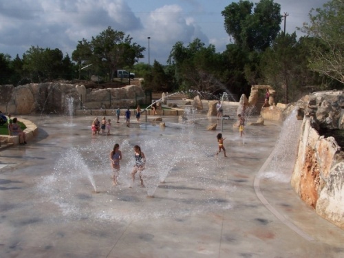 The Quarry Splash Pad will open May 29. (Courtesy Williamson County)