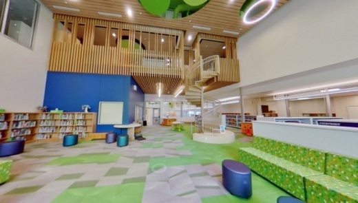 Doss Elementary School was one of the Austin ISD campuses modernized due to a 2017 bond. The district is considering a bond electoin in November 2022. (Courtesy Austin ISD)