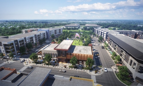 EastVillage, a more than $1 billion, 425-acre project in Northeast Austin, is set to break ground in early June. (Rendering courtesy Reger Holdings) 
