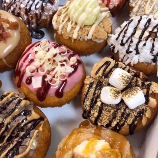 Peace, Love and Little Donuts opened last June in Brentwood. (Courtesy Peace, Love and Little Donuts)
