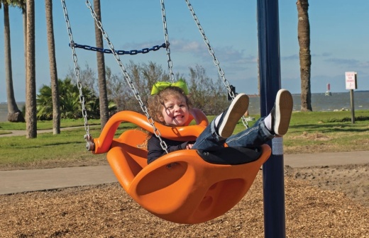 According to city officials, the Burke brand swing is expected to be installed sometime this summer. (Courtesy City of Sugar Land)