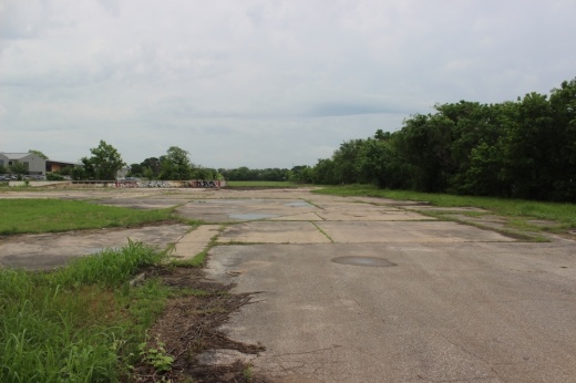 The proposed Springdale Green Planned Unit Development at Springdale Road and Airport Boulevard would turn a vacant former toxic tank farm site into a multi-story office project alongside acres of open space. (Ben Thompson/Community Impact Newspaper)