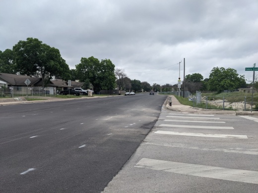 Parkfield Drive in North Austin