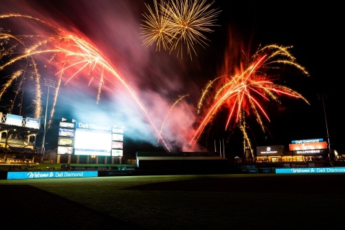 A fireworks show will be held after the Round Rock Express game July 4. (Courtesy Matthew Brooks)